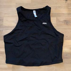 Stax fitted crop top